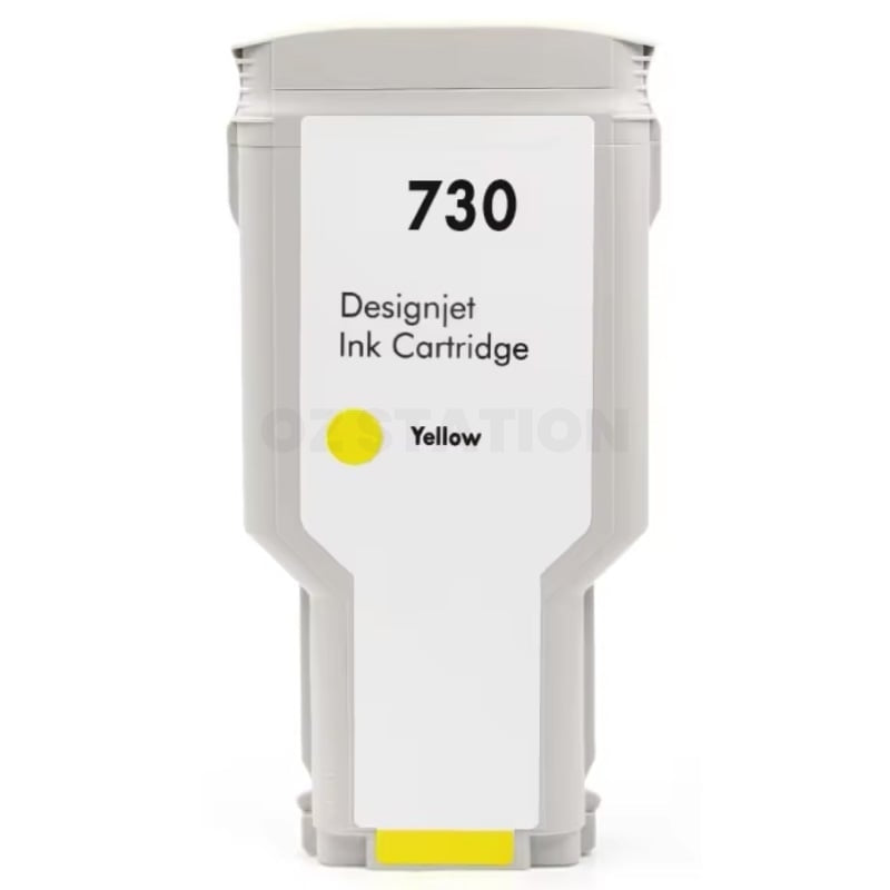 HP 730 Compatible Yellow 300ML DesignJet Inkjet Cartridge P2V70A