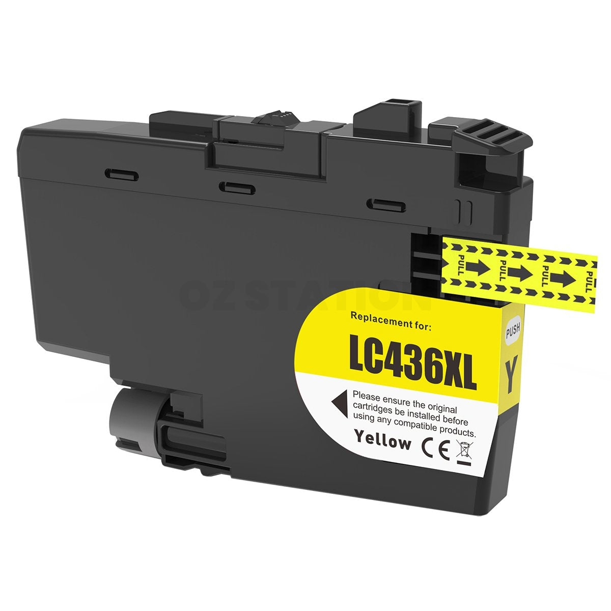 Brother LC-436XLY LC436XLY Compatible High Yield Yellow Ink Cartridge
