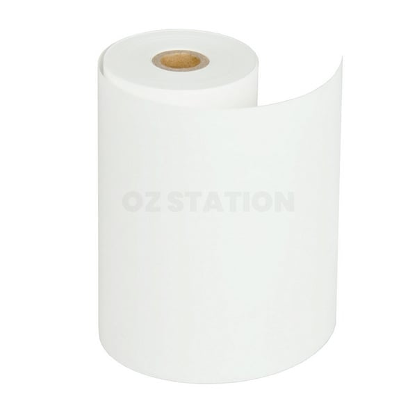 1 Roll Brother RD-M01C5 RDM01C5 Compatible Black Text on White Paper Roll Continuous 102mm x 29.3m