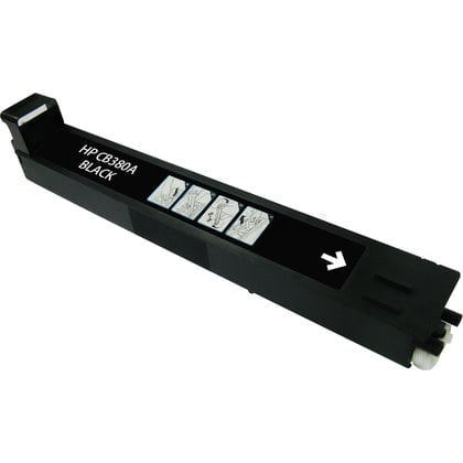 1 x HP CB380A (823A) Compatible Black Toner Cartridge - 16,500 Pages