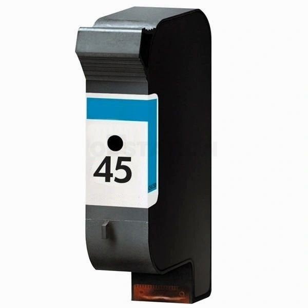 2 x HP 45 Compatible Black Inkjet Cartridge 51645AA