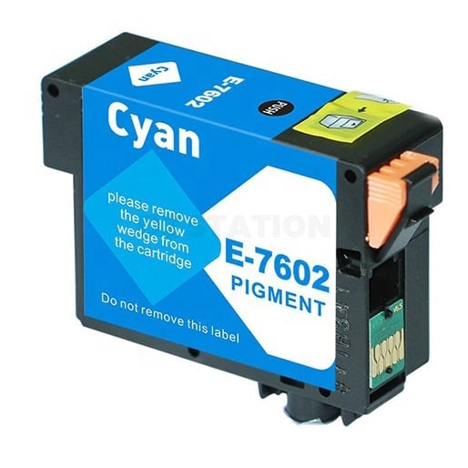 Epson 760 Compatible Cyan Ink Cartridge [C13T760200]