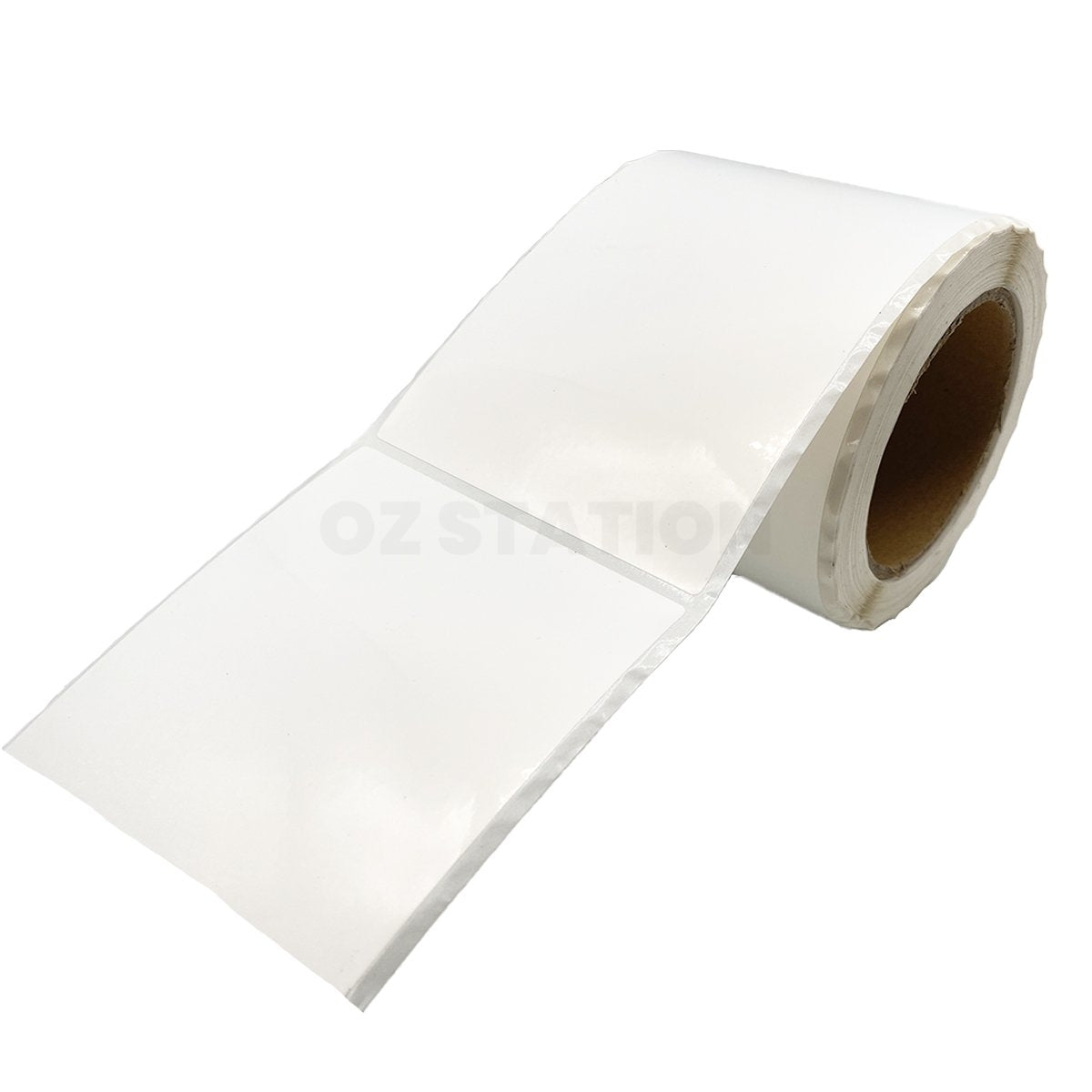 101.6 x 152.4mm Die Cut Gloss Synthetic Inkjet Label with 76mm Core Water Resistant - 190 Labels per Roll (Compatible with Epson C7500 / C6010 / C6510 AND Primera LX810 /LX900 / LX1000 / LX2000)