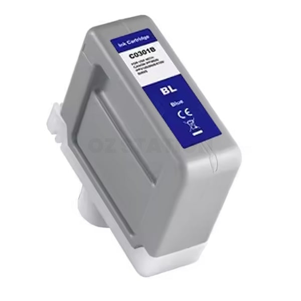 Compatible Canon PFI-301B PFI301B Blue Ink Cartridge  - 330ML