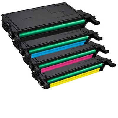4-Pack Compatible Samsung CLP620ND, CLP670ND, CLX6220FX, CLX6250FX Toner Cartridge  [1BK,1C,1M,1Y]