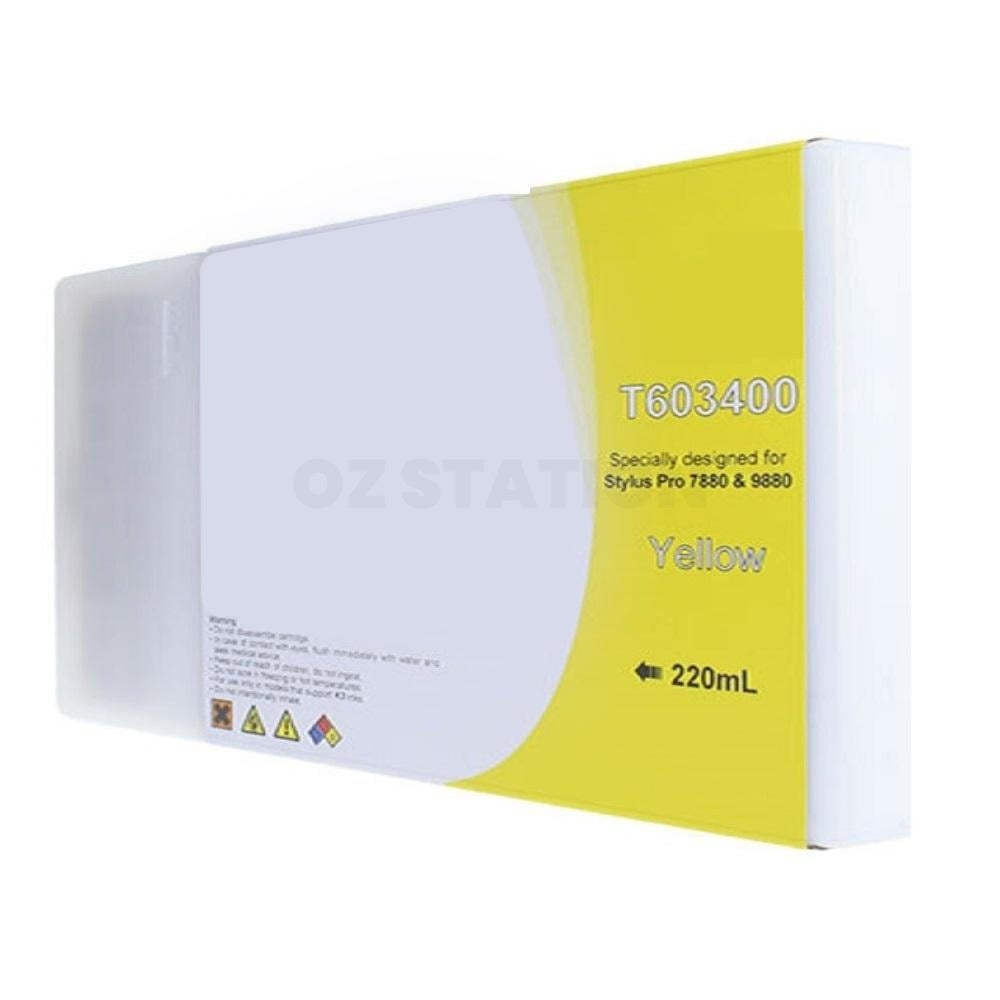 Compatible Epson T6034 Yellow Ink Cartridge [C13T603400]