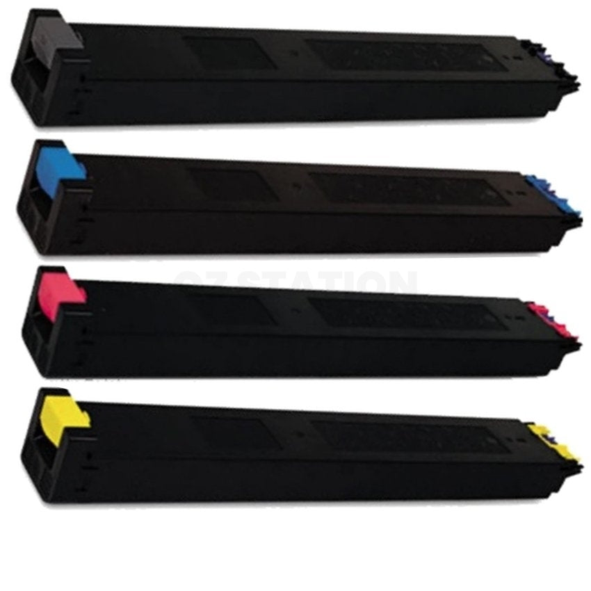 4 Pack Sharp MX-4110 MX4110 / 4111 / 4112 / 4140 / 4141 / 5110 / 5111 / 5112 / 5141 Compatible Toner Cartridges Combo [1BK,1C,1M,1Y]