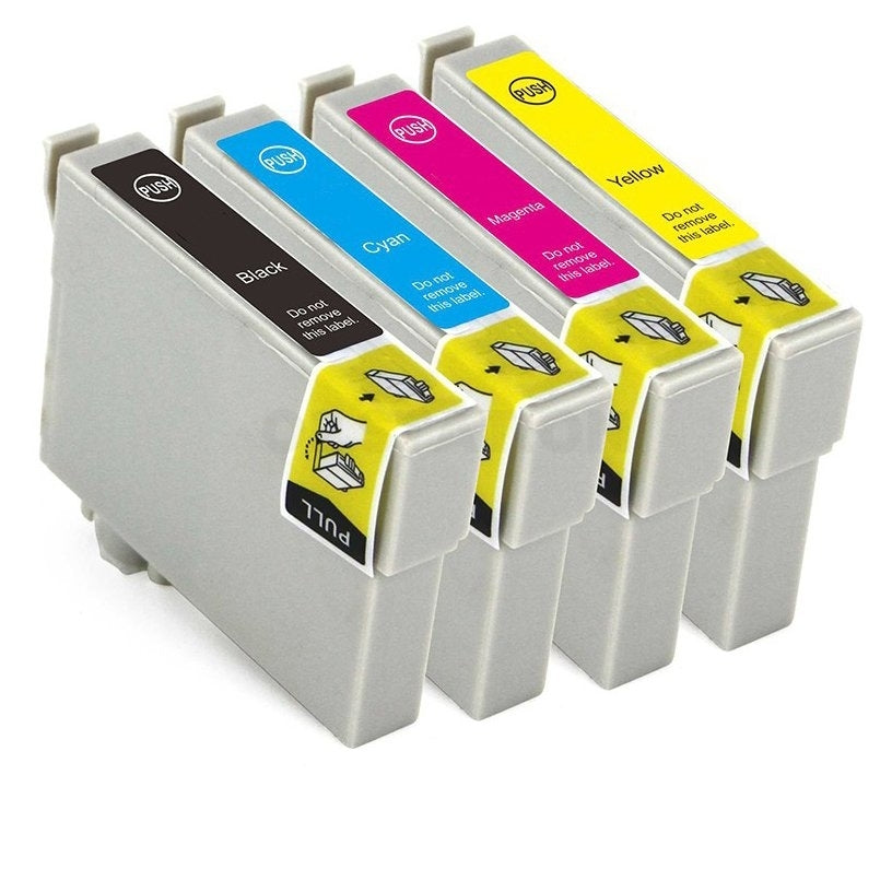 8 Pack Compatible Epson T0751-T0754 T0751T0754 Ink Cartridge series [2BK,2C,2M,2Y]