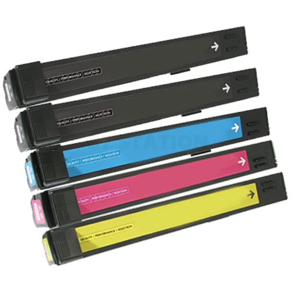 5 Pack HP CB380A-CB383A CB380ACB383A (823A-824A) Compatible Toner Cartridges  [2BK,1C,1M,1Y]
