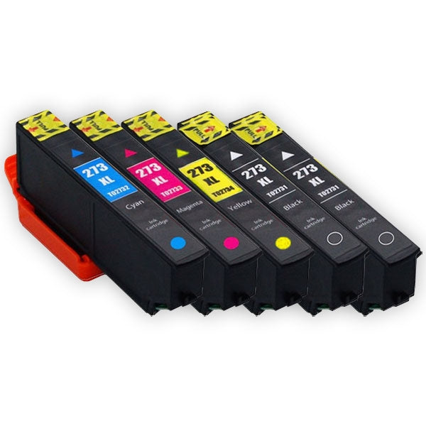 12-Pack Epson 273XL Compatible High Yield Ink Combo [4BK,2PBK,2C,2M,2Y]