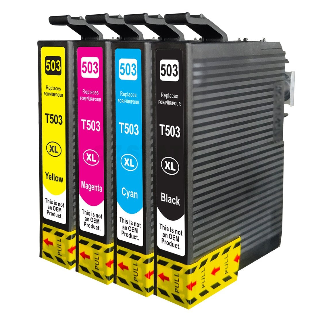 10 Pack Epson 503XL Compatible High Yield Inkjet Cartridge Combo C13T09R192 - C13T09R492 [4BK,2C,2M,2Y]