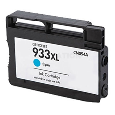 HP 933XL Compatible Cyan High Yield Inkjet Cartridge CN054AA