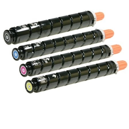 4 Pack Compatible Canon TG-52 TG52 (GPR-36) Toner Cartridges [1BK,1C,1M,1Y]