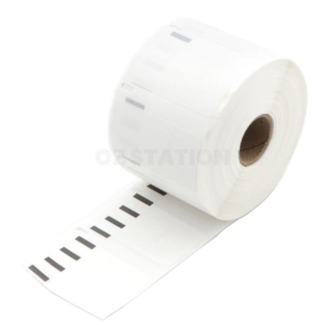 10 x Dymo SD11354 / S0722540 Compatible Multi Purpose Label Roll 57mm x 32mm - 1,000 labels per roll (with chip) for LabelWriter 550/5XL