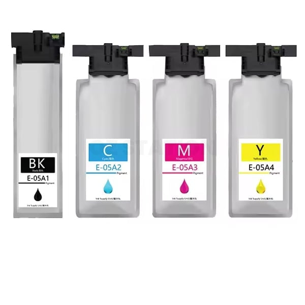 4-Pack Epson T05A1 - T05A4 Compatible Ink Unit Combo C13T05A100 - C13T05A400 [1BK,1C,1M,1Y]