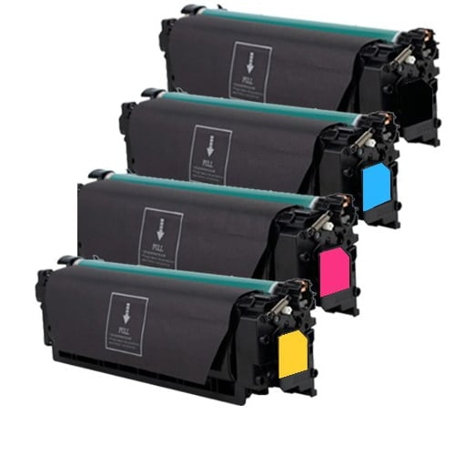 4 Pack HP W2120X-W2123X W2120XW2123X (212X) Compatible High Yield Toner Cartridges Combo [1BK,1C,1M,1Y]
