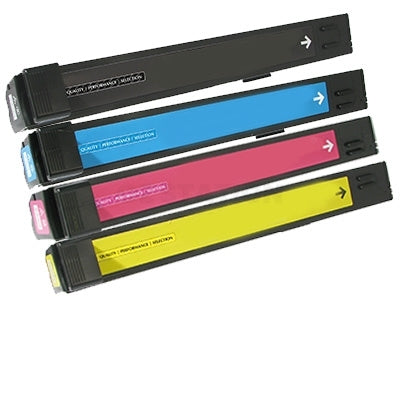 4 Pack HP CB380A-CB383A CB380ACB383A (823A-824A) Compatible Toner Cartridges  [1BK,1C,1M,1Y]