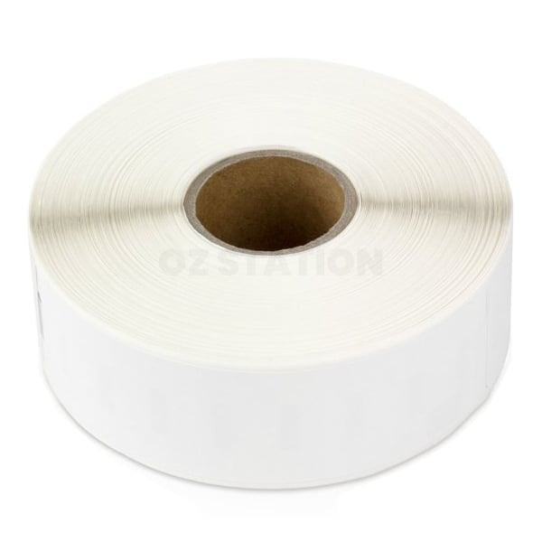 10 x Dymo 1933081 Compatible Durable Industrial White Label Roll 25mm x 89mm - 350 labels per roll