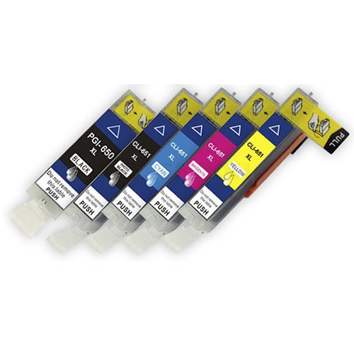 20 Pack Canon PGI-650XL PGI650XL CLI-651XL Compatible High Yield Inkjet Cartridges [4BK,4PBK,4C,4M,4Y]