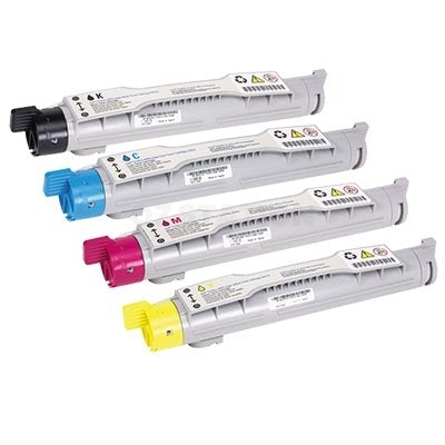 4-Pack Dell 5130CDN Compatible Toner Combo [1BK,1C,1M,1Y]
