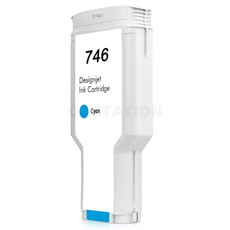HP 746 Compatible Cyan 300ML DesignJet Ink Cartridge P2V80A / 3WX36A