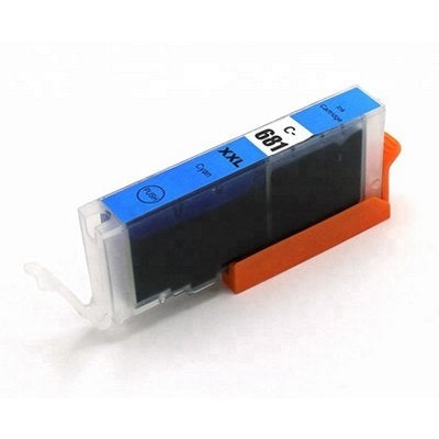 Canon CLI-681XXLC CLI681XXLC Extra High Yield Compatible Cyan Inkjet Cartridge