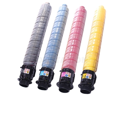 4 Pack Lanier MP-C3003 MPC3003 MP-C3503 Compatible Toner Cartridge 841837-841840 [1BK,1C,1M,1Y]