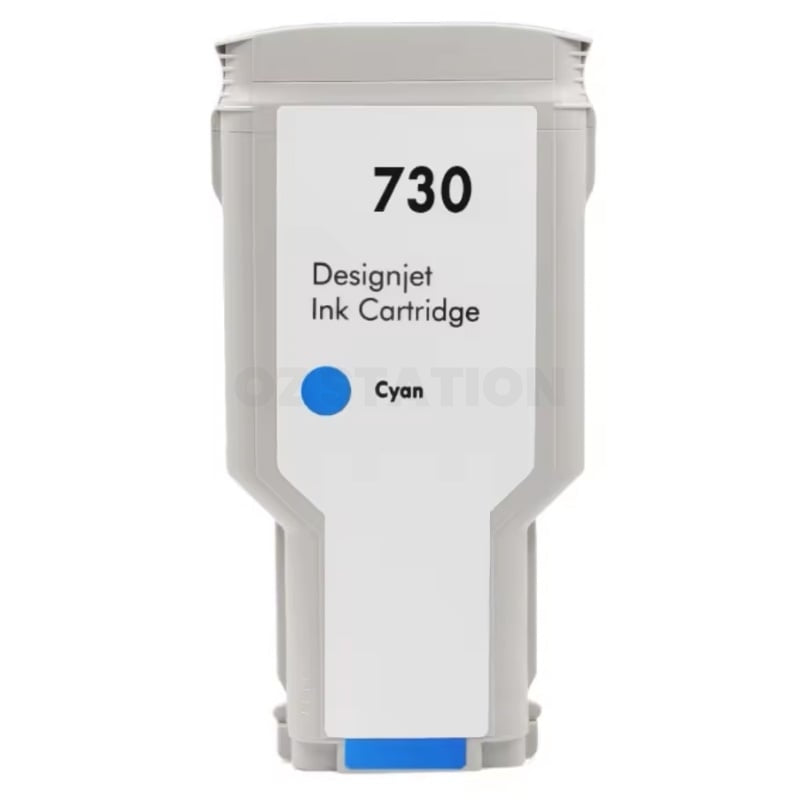 HP 730 Compatible Cyan 300ML DesignJet Inkjet Cartridge P2V68A