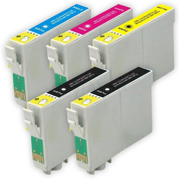 10 Pack Compatible Epson T0461,T0472-T0474 T0461,T0472T0474 Ink Cartridges [4BK,2C,2M,2Y]