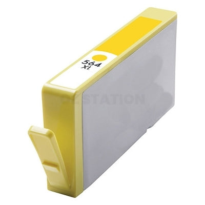 HP 564XL Compatible Yellow High Yield Inkjet Cartridge CB325WA - 750 Pages