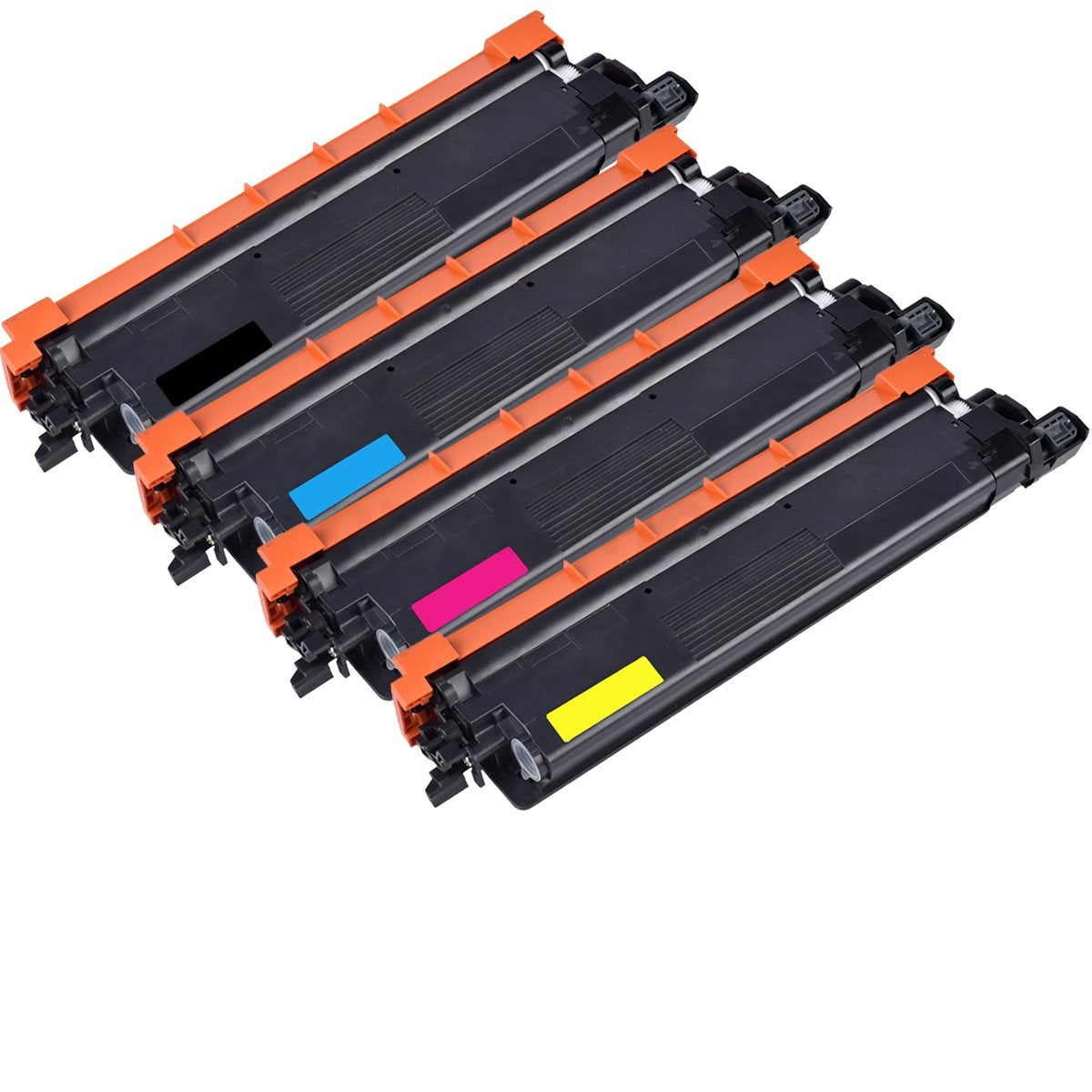 4 Pack Brother TN-259 TN259 Compatible Super High Yield Toner Cartridges Combo [1BK,1C,1M,1Y]