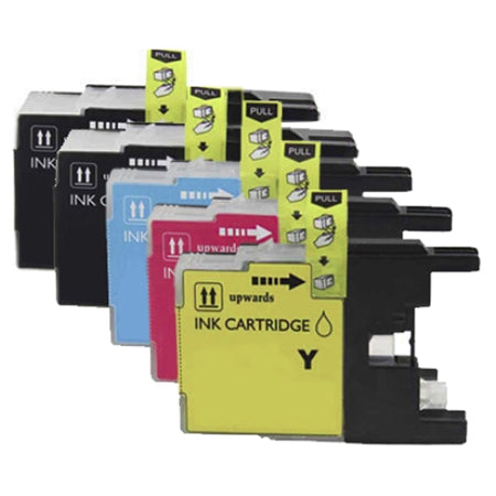 10 Pack Brother LC40 Compatible Ink Cartridges [4BK,2C,2M,2Y]