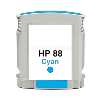 HP 88XL Compatible Cyan High Yield Inkjet Cartridge C9391A  - 1,700 Pages