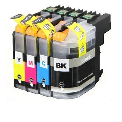 20 Pack  Brother LC-237XLBK LC237XLBK + LC-235XLC/M/Y High Yield Compatible Ink Cartridges [5BK,5C,5M,5Y]