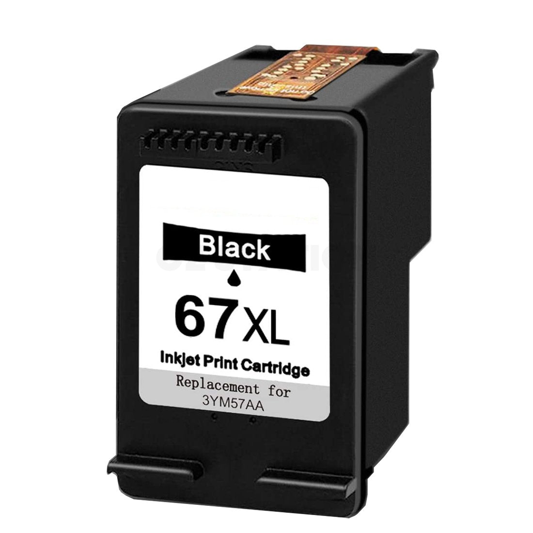 3 x HP 67XL Compatible Black High Yield Inkjet Cartridge 3YM57AA - 240 Pages