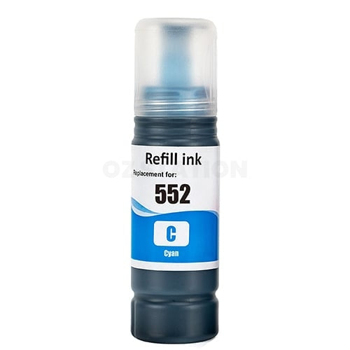 Compatible Epson T552 EcoTank Cyan Ink Bottle C13T06W292