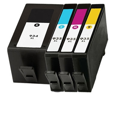5 sets of 4 Pack HP 934XL + 935XL Compatible High Yield Inkjet Cartridges C2P23AA - C2P26AA [5BK,5C,5M,5Y]