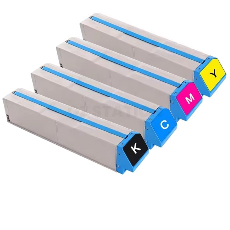 4 Pack Compatible OKI C911 / C931 / C941 Toner Cartridges (45536429-45536432)