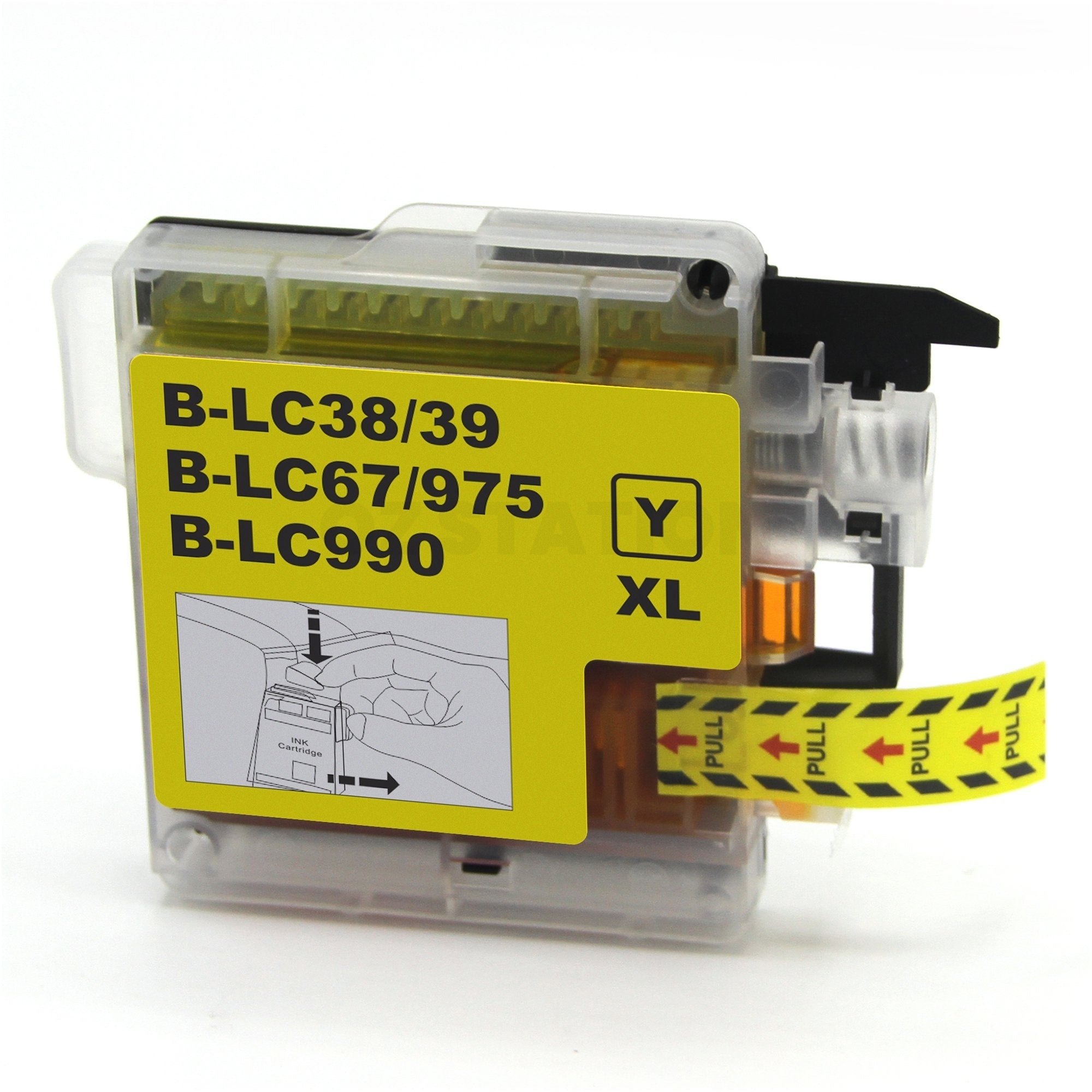 Brother LC-67Y LC67Y Compatible Yellow