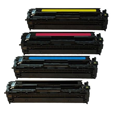 4 Pack Compatible Canon CART-318 CART318 Toner Cartridges [1BK,1C,1M,1Y]