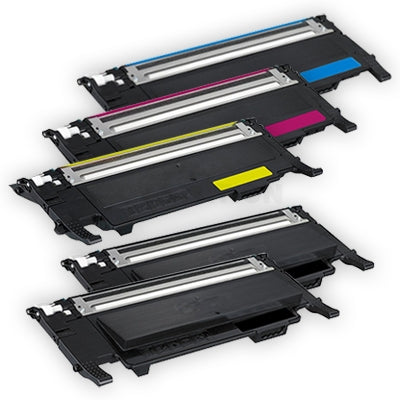 5-Pack Compatible Samsung CLP-310 CLP310 CLP-315 CLX-3170 CLX-3175 Cartridge CLT-P409C [2BK,1C,1M,1Y]