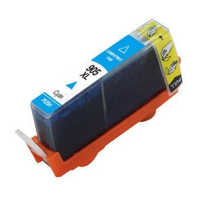 HP 905XL Compatible Cyan High Yield Inkjet Cartridge T6M05AA - 825 Pages