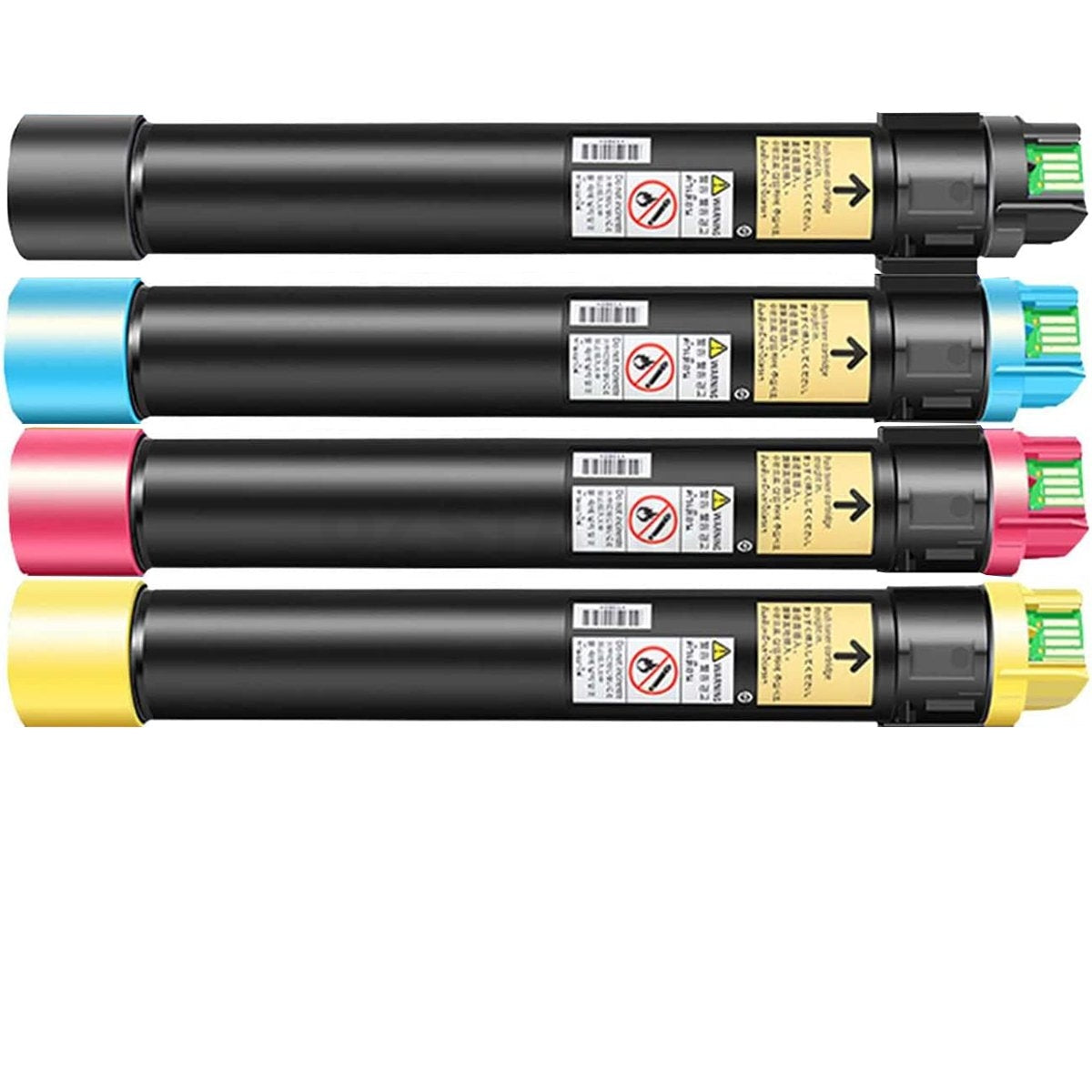 4 Pack Fuji Xerox Docuprint C5155d Compatible Toner Cartridge CT203161 - CT203164 [1BK,1C,1M,1Y]