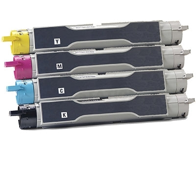 4-Pack Compatible Cartridge Combo for Fuji Xerox Phaser 6350 [1BK,1C,1M,1Y]