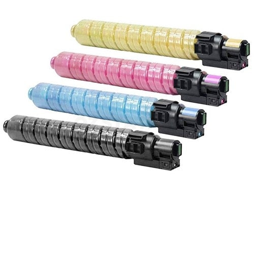 4 Pack Lanier MP-C3001 MPC3001 MP-C3501 Compatible Toner Cartridges 841444-841447 [1BK,1C,1M,1Y]