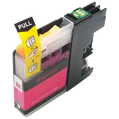 Compatible Brother LC-133M LC133M Magenta Ink Cartridge - 600 Pages