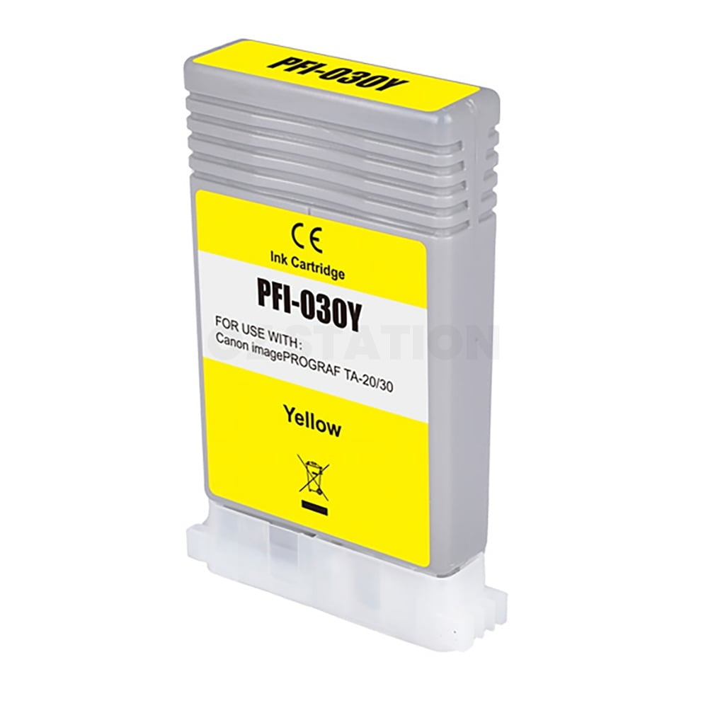 Compatible Canon PFI-030Y PFI030Y Yellow Ink Tank 55ml