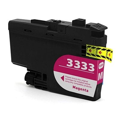Brother LC-3333M LC3333M Compatible High Yield Magenta Ink Cartridge
