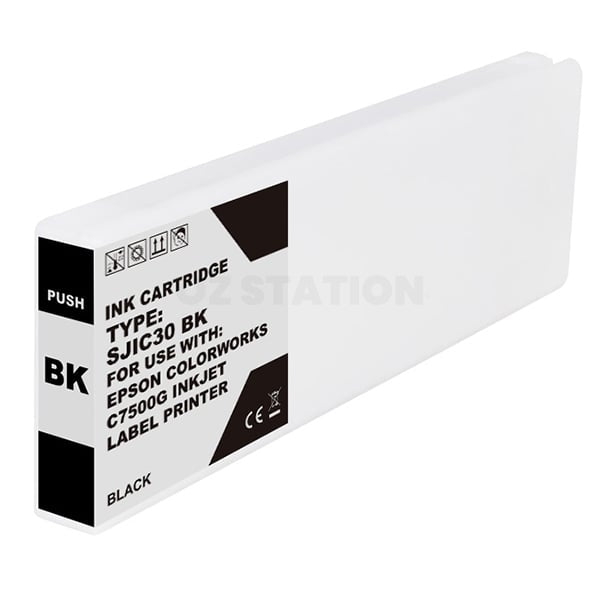 Compatible Epson SJIC30P(K) Black Ink Cartridge C33S020635 for TM-C7500G TMC7500G