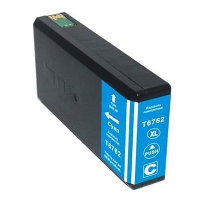 Epson 676XL Compatible Cyan Ink Cartridge - 1,200 pages [C13T676292]